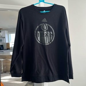 Adidas oilers long sleeve